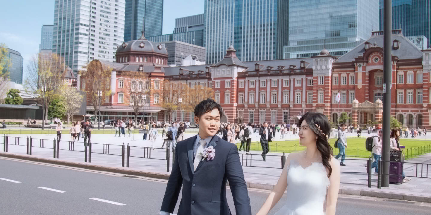 Tokyo: Tur Foto Pernikahan dengan 3 Lokasi & Penataan Profesional